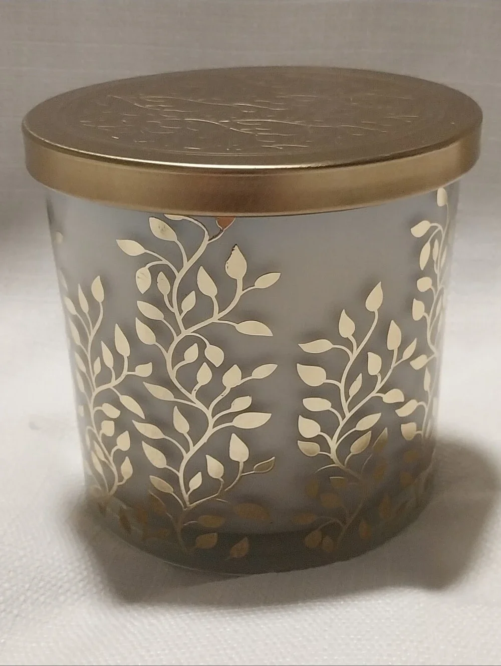 Bellevue Luxury Candles French Vanilla & Bourbon Lidded Glass Candle